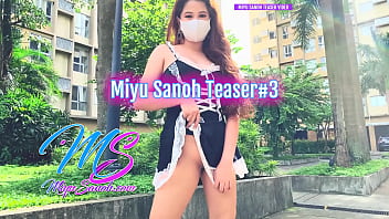 Teaser#3 Miyu Sanoh - New Filipina Sexy Model No Underwear Flashing In The Condo Pool - Teaser Video - XXX Pinay Scandal Exhibitionist And Nudist